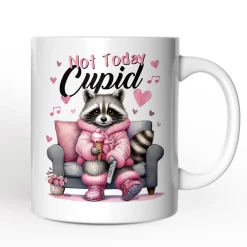 Not Today Cupid Ceramic Mug