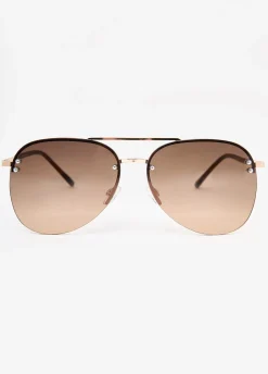 Ombre Aviator Sunglasses