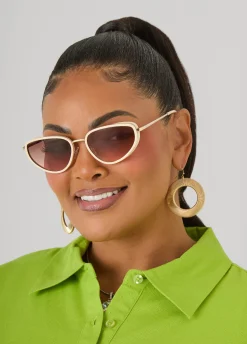 Ombre Cat Eye Sunglasses