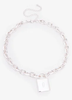 Padlock Pendant Necklace
