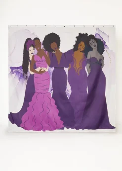 Pardon My Fro™ Harmony Shower Curtain