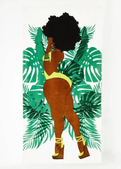 Pardon My Fro™ June Beach Towel