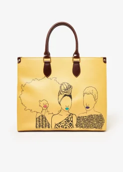 Pardon My Fro™ Mahogany Tote
