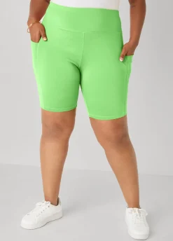 Phone Pocket Biker Shorts
