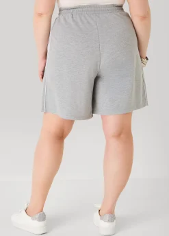 Piped French Terry Shorts