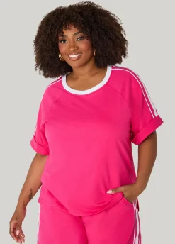 Piped French Terry Top