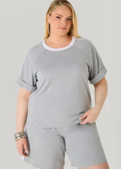 Piped French Terry Top