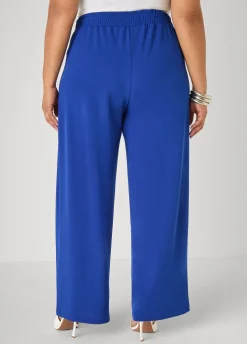 Pleated Wide Leg Pants