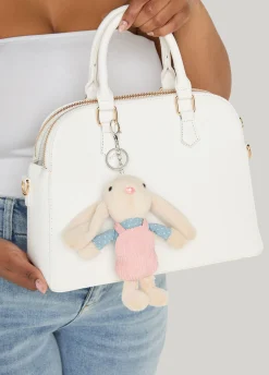 Plush Bunny Bag Charm