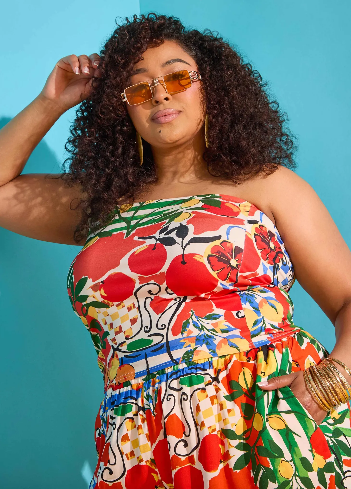 Printed Tube Top
