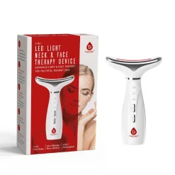 Pursonic 7 Color LED Light Therapy Neck And Face Device