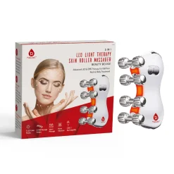 Pursonic 5 In 1 LED Light Therapy Skin Roller Massager