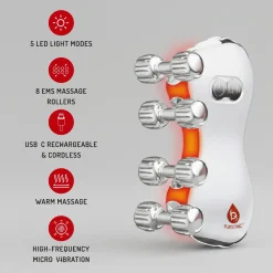 Pursonic 5 In 1 LED Light Therapy Skin Roller Massager