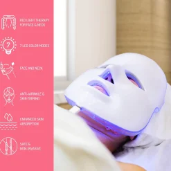 Pursonic 7 In 1 LED Light Therapy Face Mask