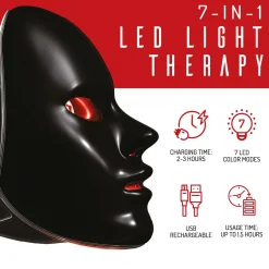 Pursonic 7 In 1 LED Light Therapy Face Mask