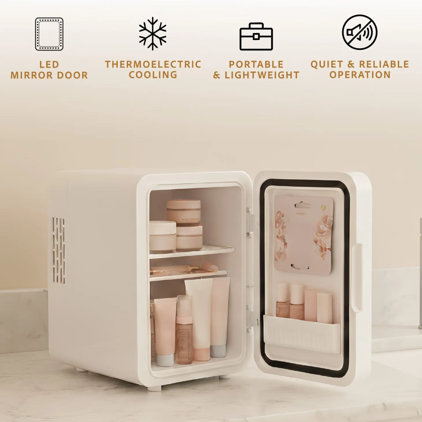 Pursonic Mini Beauty Fridge