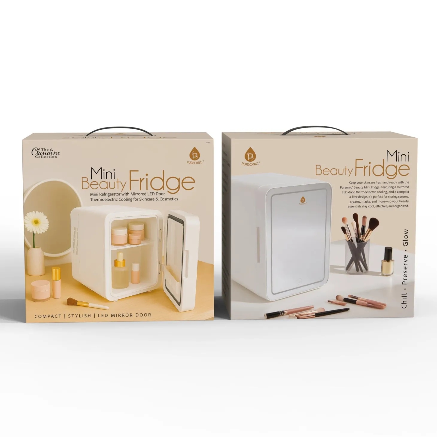 Pursonic Mini Beauty Fridge