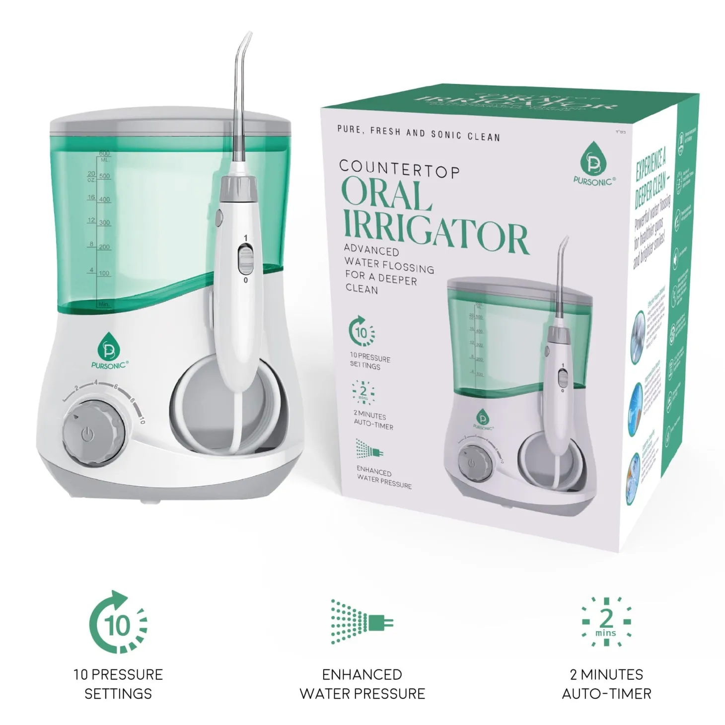 Pursonic OI-200 Professional Counter Top Water Flosser