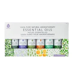 Pursonic 6 Pack Pure Essential Aromatherapy Oils