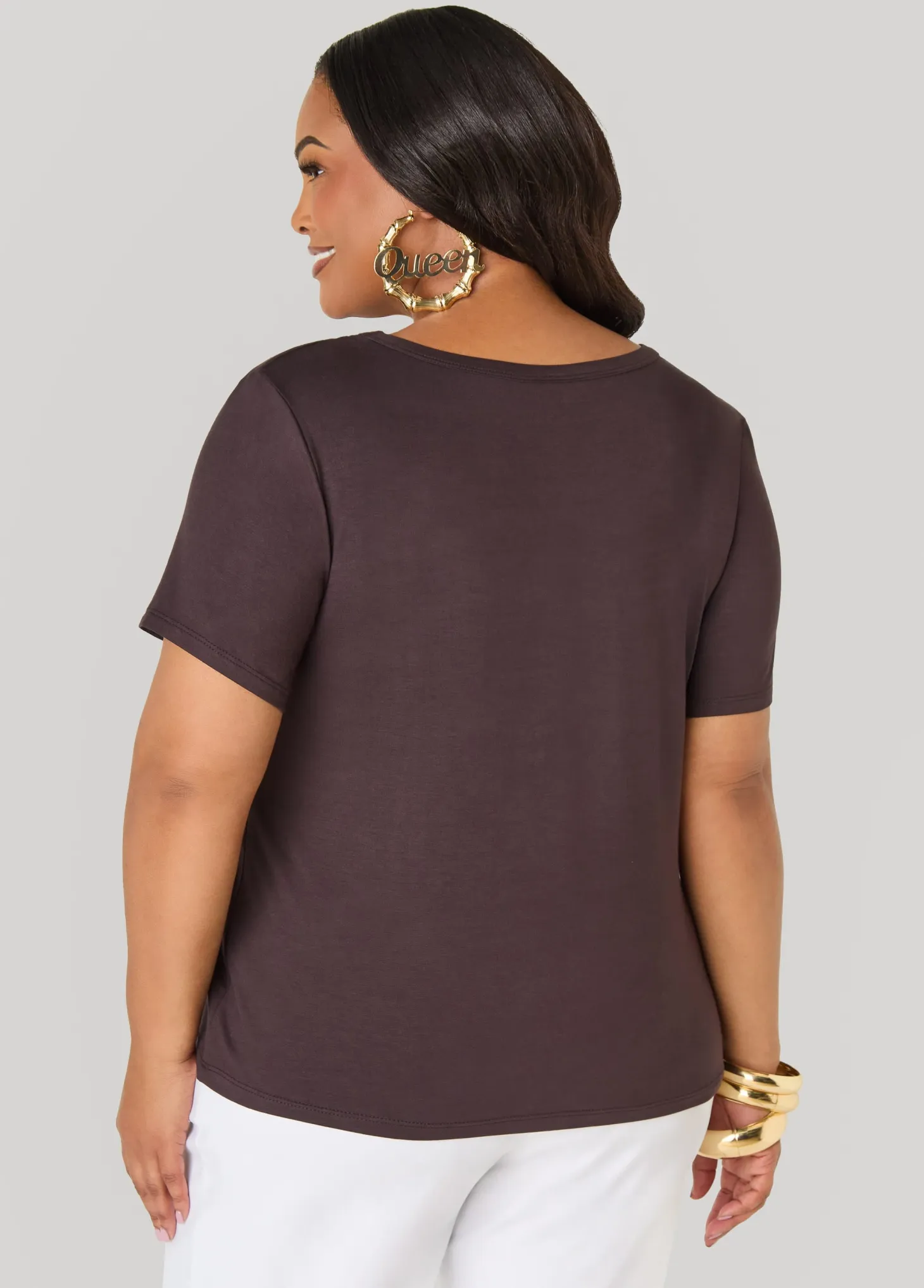 Queen Africa Crystal Tee