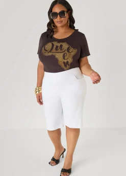 Queen Africa Crystal Tee