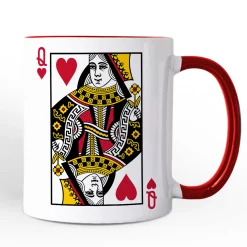 Queen Of Hearts Ceramic Mug