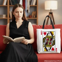 Queen of Hearts Tote Bag