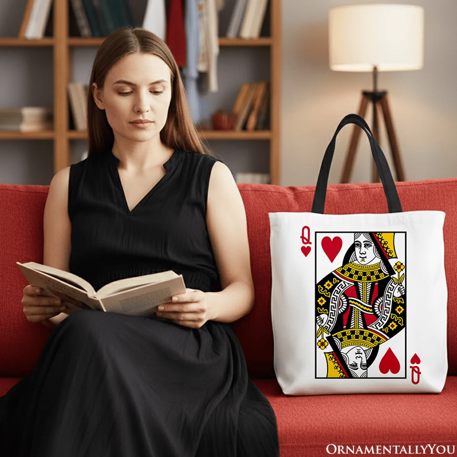 Queen of Hearts Tote Bag