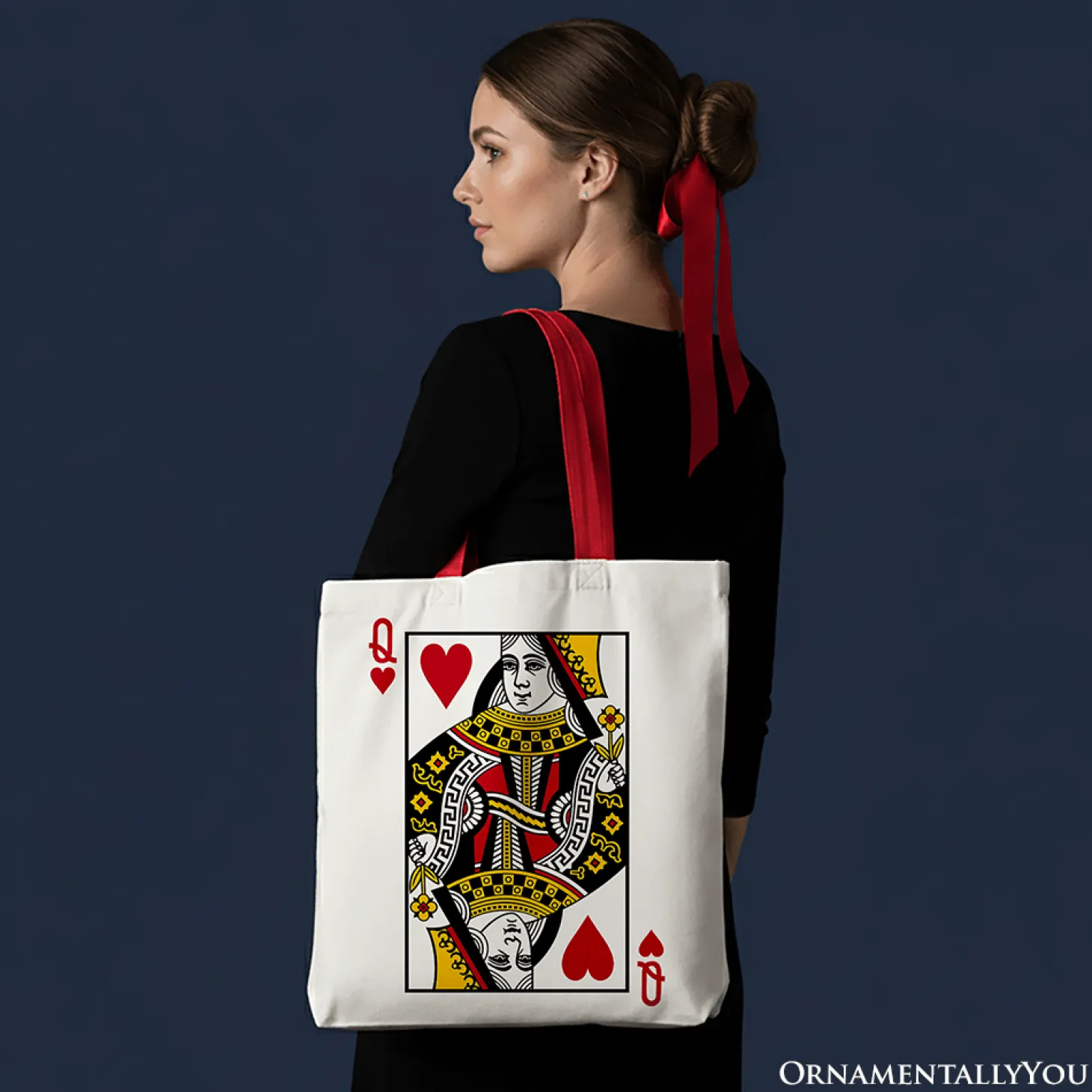 Queen of Hearts Tote Bag