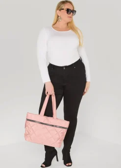 Quilted Tote Bag