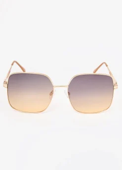 Rectangle Wire Sunglasses