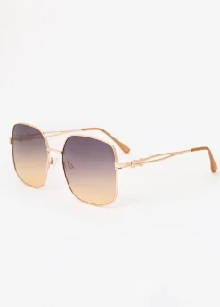 Rectangle Wire Sunglasses