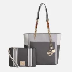 Rochelle Tote And Wristlet Set