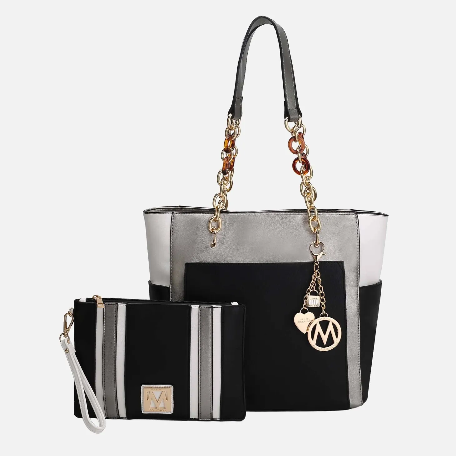 Rochelle Tote And Wristlet Set