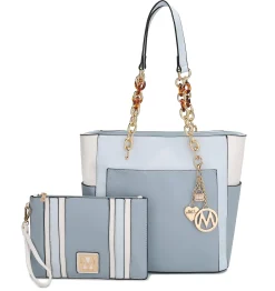 Rochelle Tote And Wristlet Set