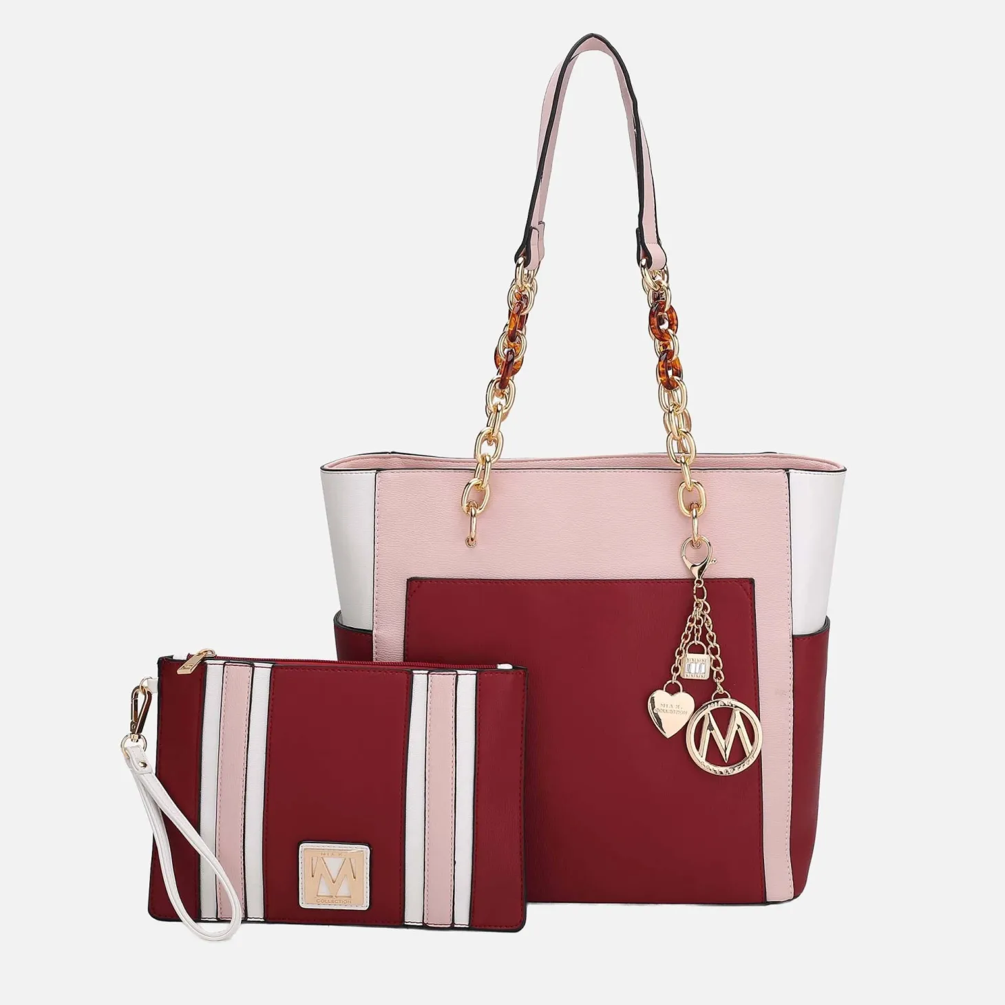 Rochelle Tote And Wristlet Set