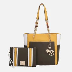 Rochelle Tote And Wristlet Set
