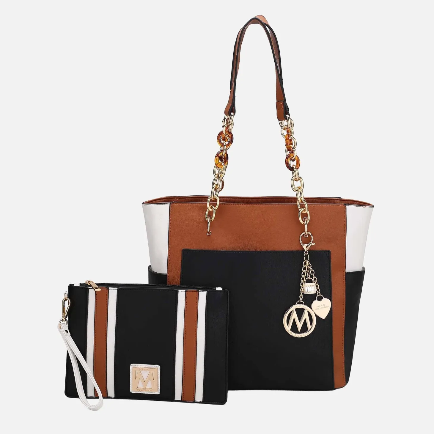 Rochelle Tote And Wristlet Set