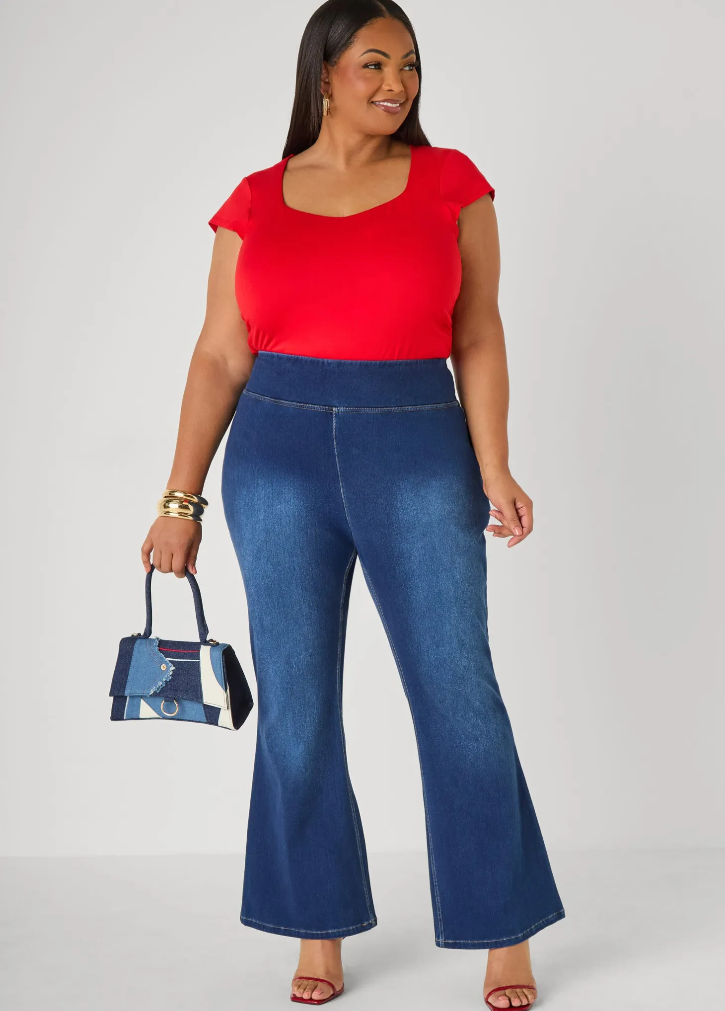 Ruched Cap Sleeved Top