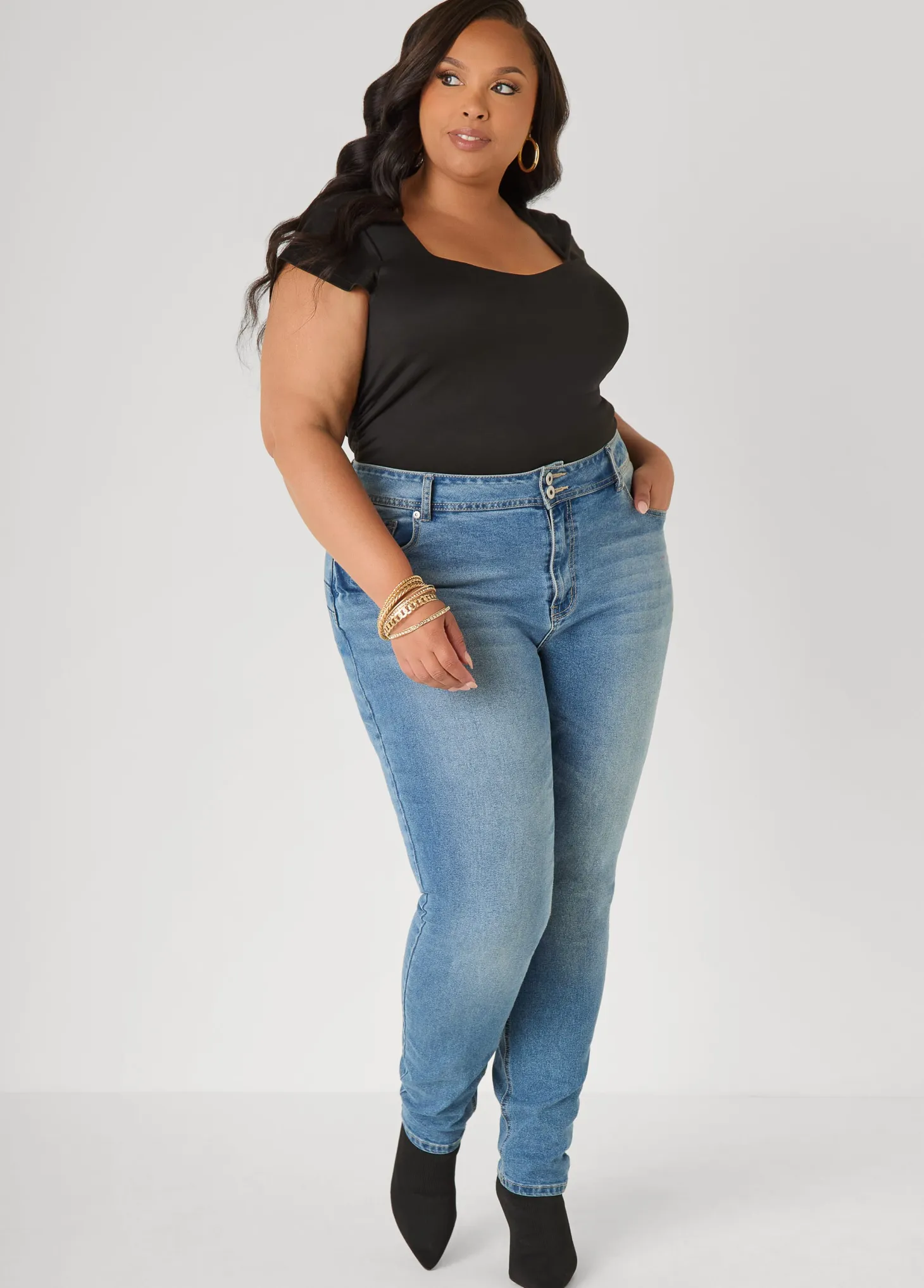 Ruched Cap Sleeved Top