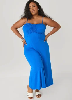 Ruched Maxi Dress
