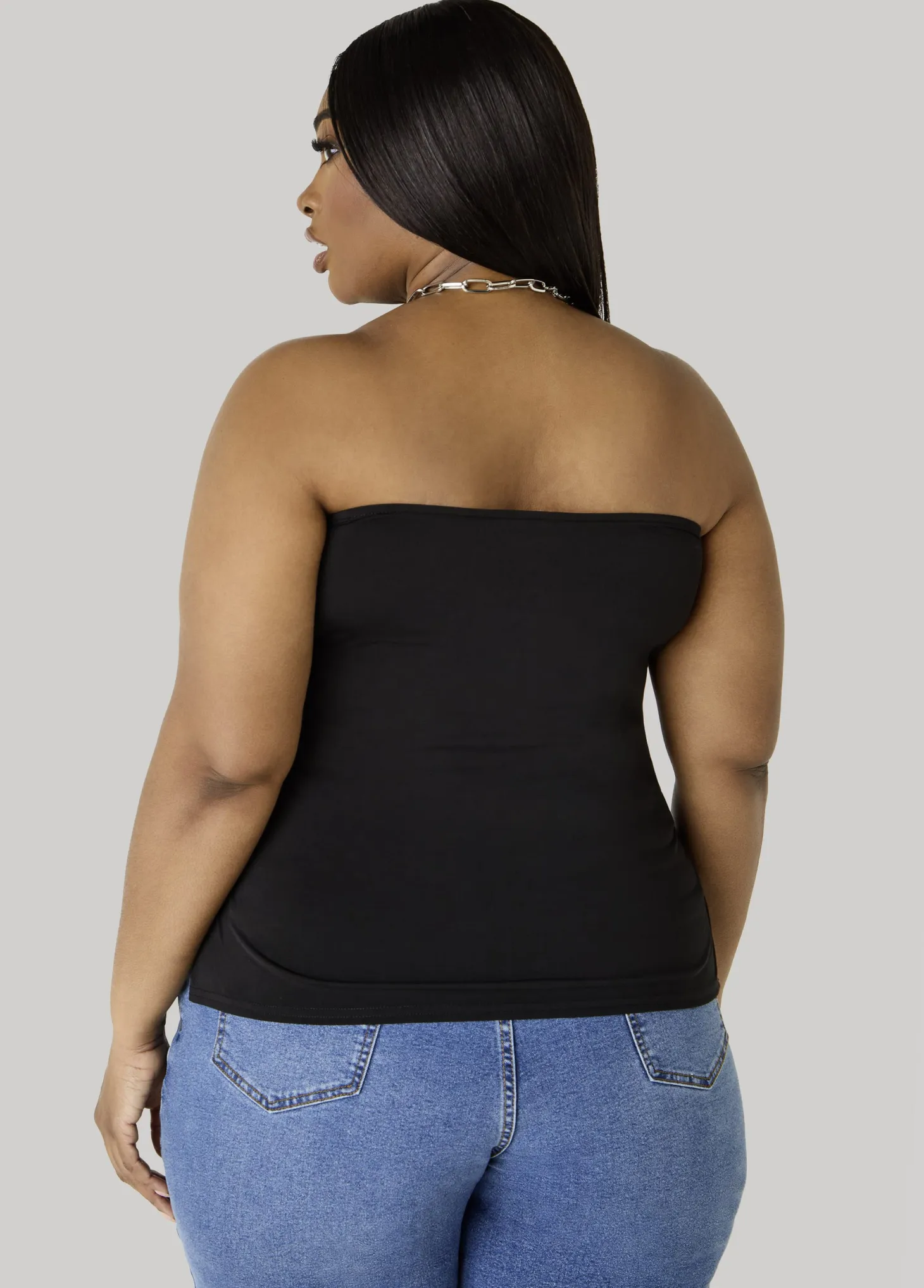 Ruched Tube Top