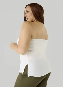 Ruched Tube Top