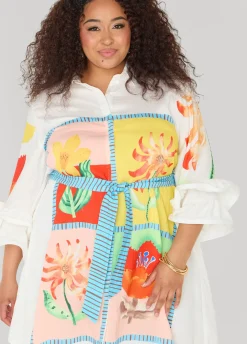 Ruffled Amore Shirtdress