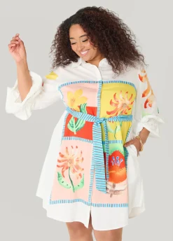 Ruffled Amore Shirtdress
