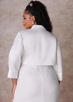 Sateen Bridal Bolero