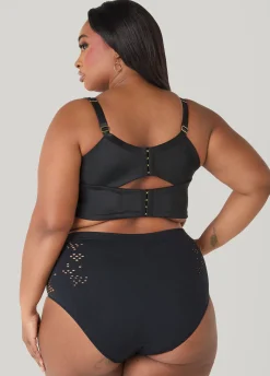 Seamless Cutout High Waist Briefs