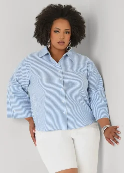 Seersucker Cotton Shirt