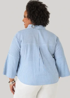 Seersucker Cotton Shirt