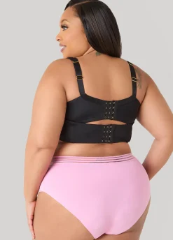 Sheer Waist Microfiber Brief
